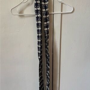 Nordstrom Skull Print Silk Scarf
